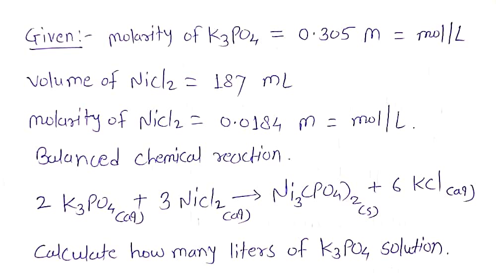 Chemistry homework question answer, step 1, image 1